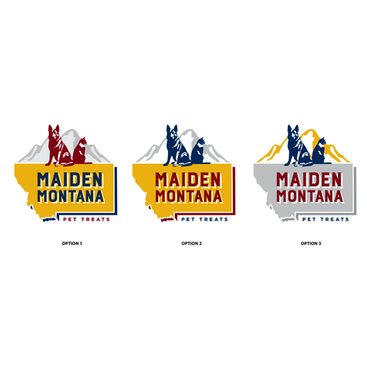 Help Shape Maiden Montana's Future: Cast Your Vote for Our New Logo! - Maiden Montana Pet Treats