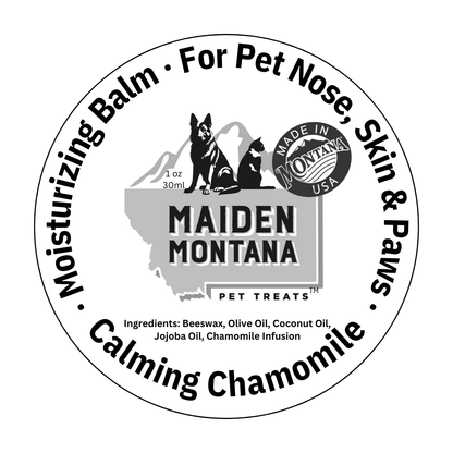 Calming Chamomile Moisturizing Balm Maiden Montana Pet Treats