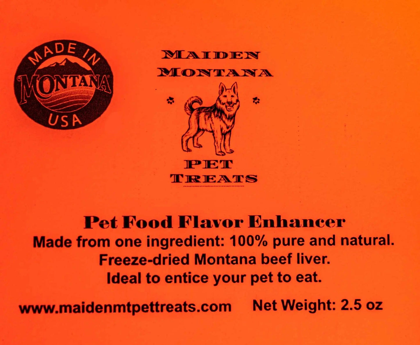 Best Pet Food Toppers! Maiden Montana Pet Food Flavor Enhancer Maiden Montana Pet Treats