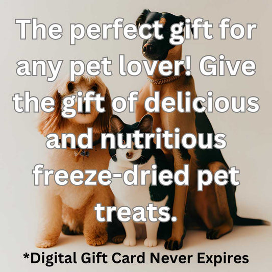 The Perfect Gift Card for Maiden MT Pet Treats Maiden Montana Pet Treats